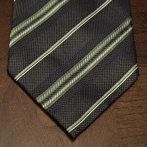 G2000 Green Bkue 100% Silk Men’s Neck Tie